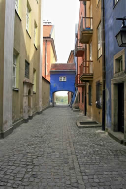 Callejón en Stare Miasto